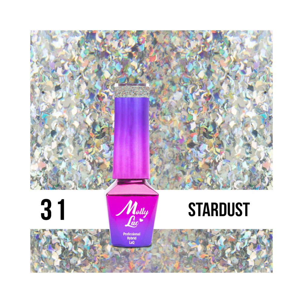 LAKIER MOLLY LAC QUEENS OF LIFE STARDUST 5ml nr 31