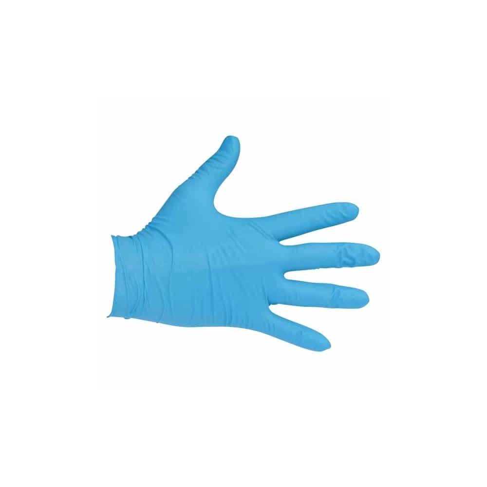 Rękawiczki nitrylowe bezpudrowe rozmiar M 100szt